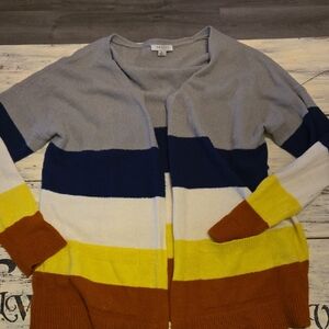 FAVLUX Multicolor Striped Cardigan